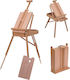 HomCom Floor Wooden Folding Easel Easel 77x184cm