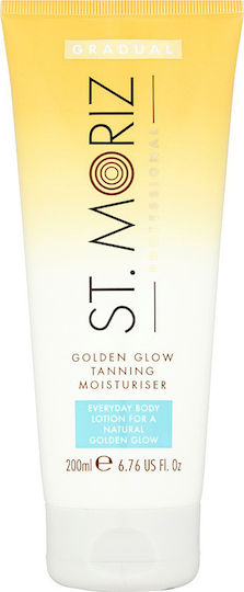 St. Moriz Professional Golden Glow Selbstbräuner Creme für Gesicht und Körper Licht 200ml