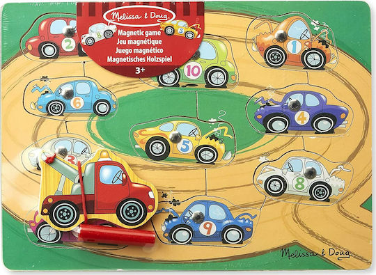 Дървено Детски Пъзел с Шипове Tow Truck за 3+ години+ Години 10бр Melissa & Doug