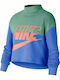 Παιδικό Φούτερ Cropped Μπλε Sportswear