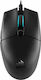 Corsair Katar Pro RGB Gaming Ποντίκι 12400 DPI Μαύρο