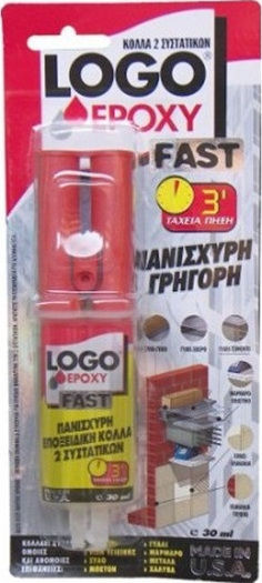 Logo Fast Epoxy Construction & Heavy Duty Glue 2-Component 30ml 65AB101