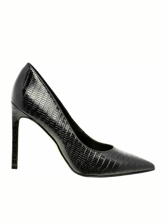 Nine West Pointed Toe Stiletto Black High Heels...