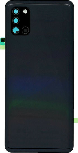 Samsung Καπάκι Μπαταρίας Μαύρο για Galaxy A31