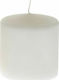 Iliadis Decorative Candle White 520gr 1pcs