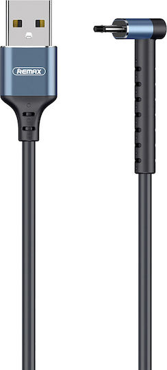 Remax Angle (90°) USB 2.0 to micro USB Cable Πολύχρωμο 1m (40024)