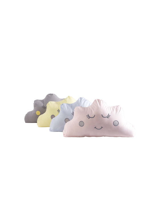 abo Crib Pillow Decorative Cloud Gray 1pcs