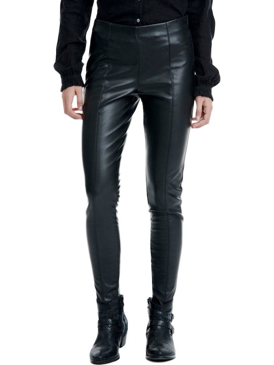 Täglich Frauen Lang Leggings Schwarz