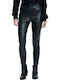 Täglich Frauen Lang Leggings Schwarz