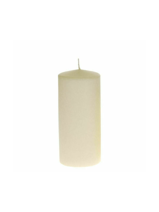 Iliadis Decorative Candle Ecru 730gr 1pcs