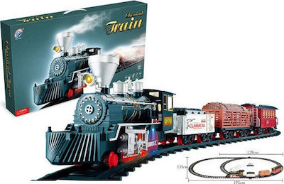 Zita Toys Τρένο με Φώτα Ήχους & Ράγες