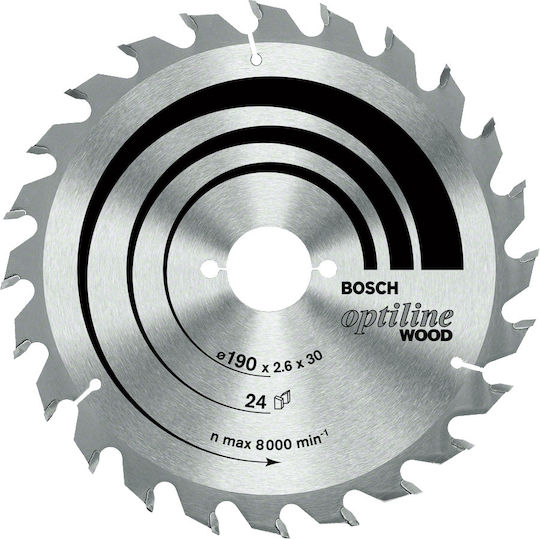 Bosch Optiline Wood Δίσκος Κοπής Ξύλου 216mm
