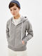 Ralph Lauren Women's Hooded Cardigan Gray