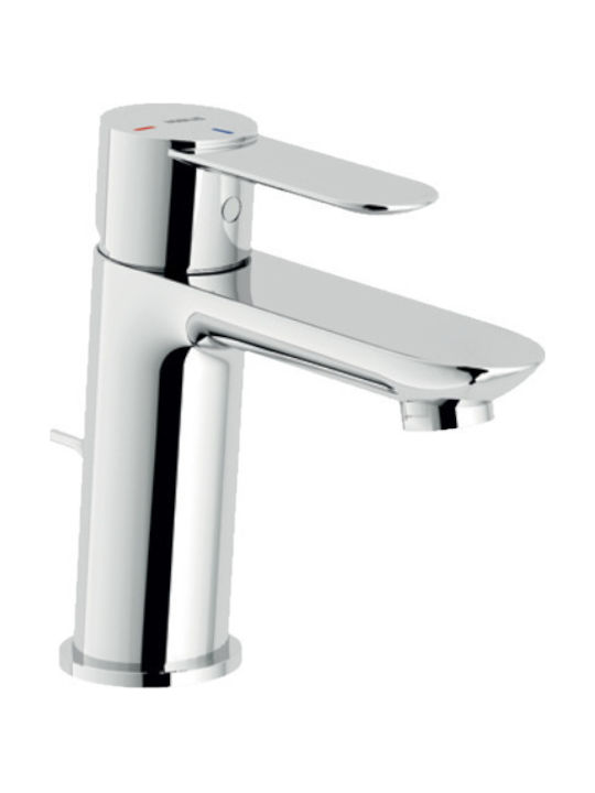 Nobili Sand with Energy Saving System Mixing Sink Faucet Silver