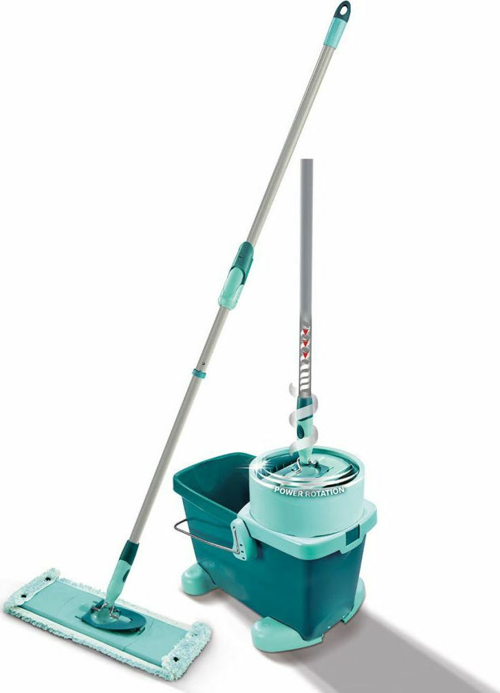 Leifheit Σετ Κουβάς με Σφουγγαρίστρα Clean Twist Πράσινο 52050 | Skroutz.gr