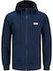 Jack & Jones Men's Sweatshirt Jacket with Hood and Pockets Navy Blue