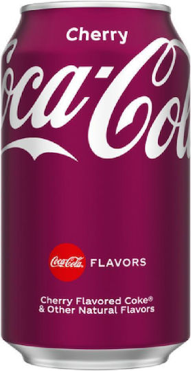 Coca-Cola Cola Cherry με Ανθρακικό σε Κουτί 330ml