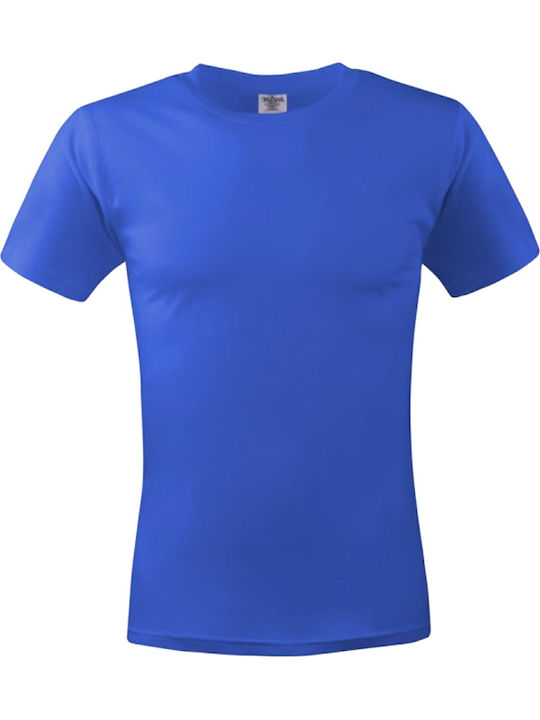Keya Men's Short Sleeve Promotional T-Shirt Royal