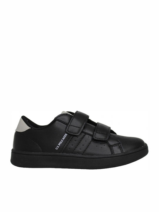 Alvaro Παιδικά Sneakers με Σκρατς Μαύρα
