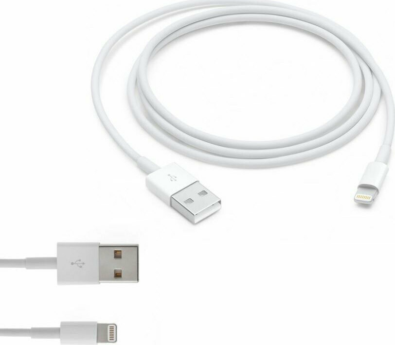 Regular USB to Lightning Cable Λευκό 0.94m Skroutz.gr
