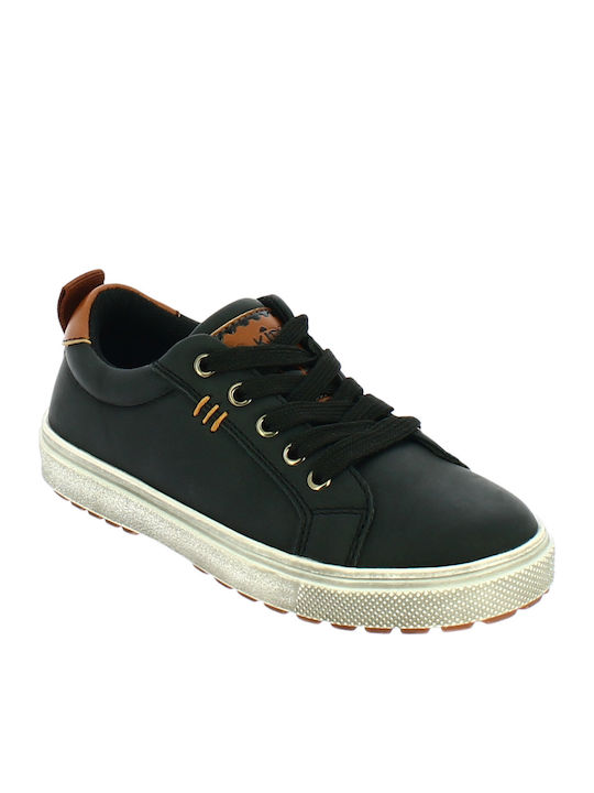 IQ Shoes Kids Sneakers Jake 145 Anatomic Black JAKE-145 BLACK