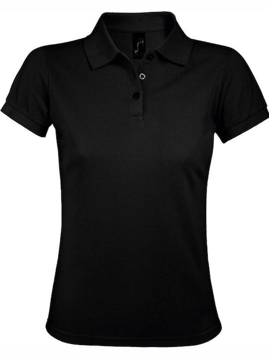 Sol's Prime Ανδρική Διαφημιστική Μπλούζα Κοντομάνικη σε Μαύρο Χρώμα