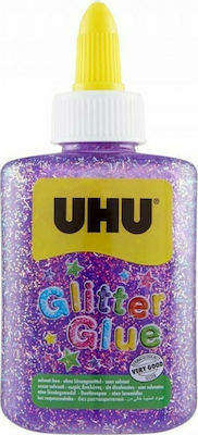 UHU Kleber Glitter Lila 90gr 90ml