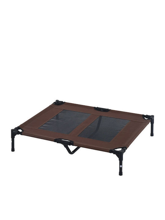 Pawhut Elevated Dog Bed Blue 91.5x76.2cm