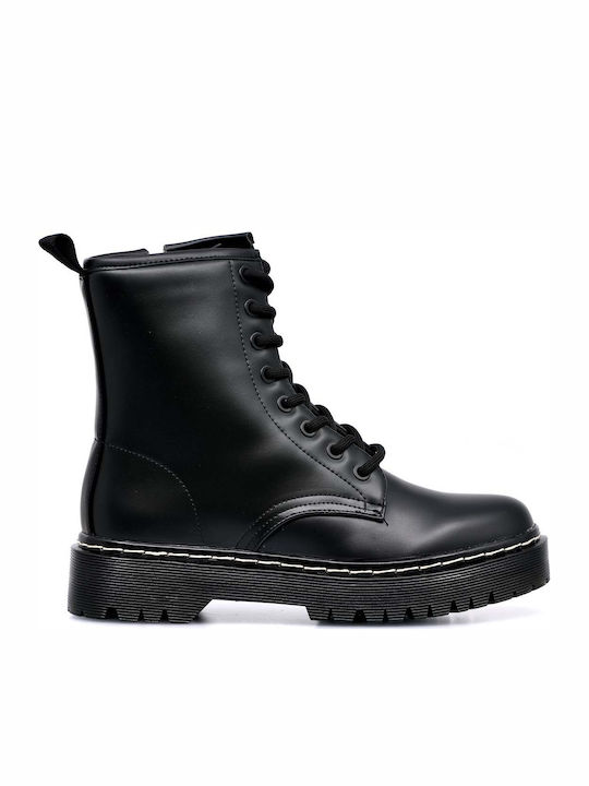 Seven Damen Knöchelstiefel Schwarz