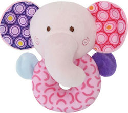 Lorelli Baby Rattle Mouse For Newborns Pink