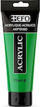 +Efo Acrylic Set Culori Acrilice Pictură în culoarea Verde 417 Verde Permanent 75ml 1buc 388417