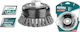 Total TAC32045 Wire Brush Bell with Bristles 100mm