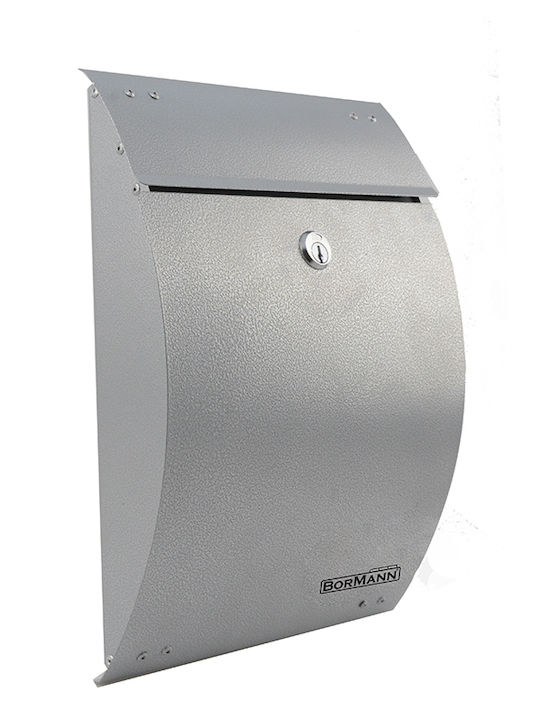 Bormann BMB1000 Mailbox Metallic Nickel Matt 30x22x7cm