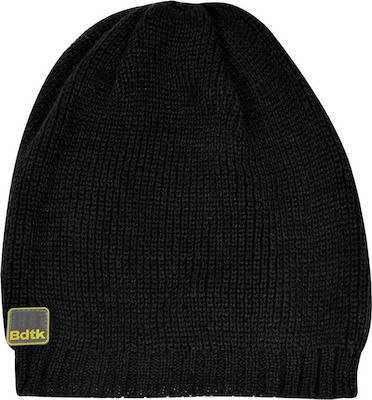 Knitted Beanie Cap Black