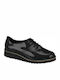 Beira Rio 4174-419 Damen Oxfords aus Lackleder in Schwarz Farbe 4174.419.13488