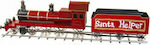 Zaros Christmas Metal Figure Train Red Height 5cm