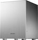 Jonsbo C2 Mini Tower Κουτί Υπολογιστή Ασημί