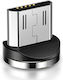 Usams Βύσμα Micro USB male Ασημί SJ158USBT