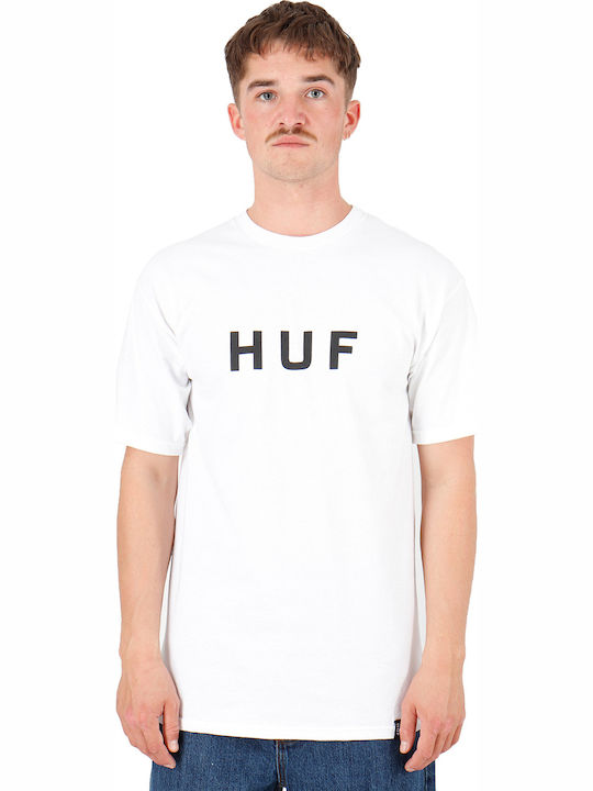 HUF Essential OG Logo White