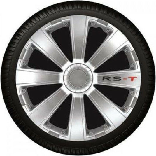 Autoline Σετ Τάσια Αυτοκινήτου Argo RS-T 15" 4τμχ Ασημί