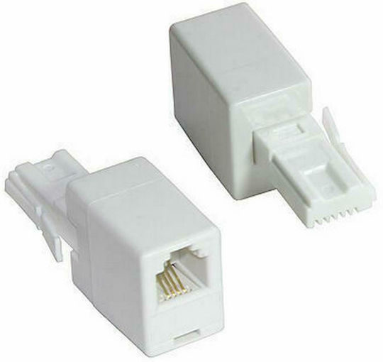 MediaRange Съединител за въздуховод Jasper RJ11 68157