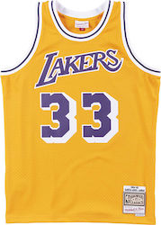Mitchell & Ness Los Angeles Lakers Abdul-Jabbar Swingman Men's Basketball Jersey