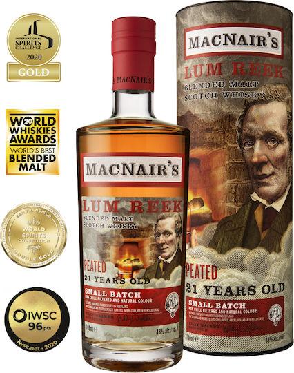 Lum Reek Old Amestec De Malț Whisky 21 Ani Din Scoția 46% 700ml