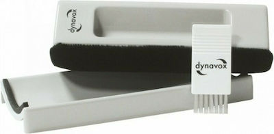 Dynavox Velvet Cleaning Puck + Nylon Brush Grey