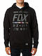 District 2 Men's Sweatshirt with Hood Black