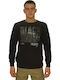 Paco & Co Herren Sweatshirt Schwarz