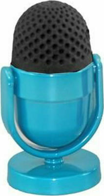 The Littlies 0 Plastic Pencil Sharpener Barrel Blue with Eraser Blue