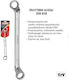 Benman Double Polygon Wrench Bent Size 24x26mm