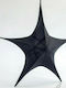 Eurolamp Crăciunesc Decorativ Suspendata Stea Negru 38x28x40buc 1buc