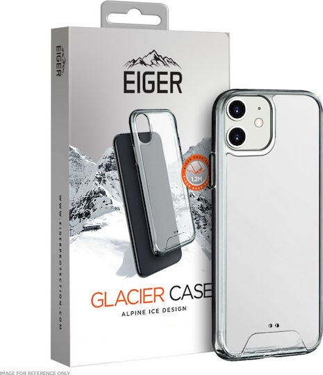 Eiger Glacier Back Cover Σιλικόνης 0.4mm Διάφανο (iPhone 12 / 12 Pro)